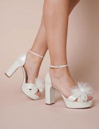Embellished Block Heels