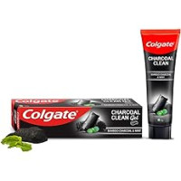 Colgate Charcoal Clean Toothpaste Black Gel Paste Bamboo Charcoal And Wintergreen Mint-120gx4-480g