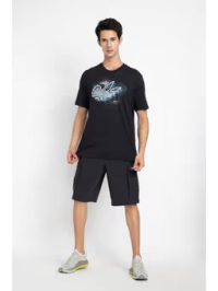 Tiboa Grf Tee Black Casual T-shirts