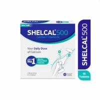 SHELCAL Calcium + Vitamin D3 For Strong Bones