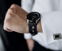 Men Grey Chronograph Watch